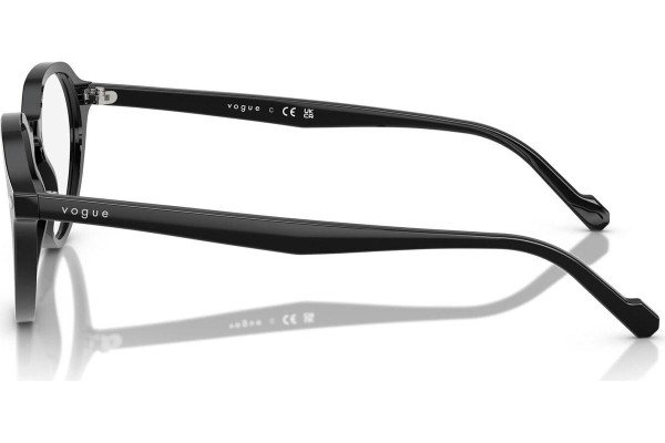 Очила Vogue Eyewear VO5598 W44 Заоблени Черна