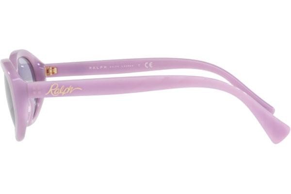 Okulary przeciwsłoneczne Ralph by Ralph Lauren RA5278 59461A Owalne Fioletowe
