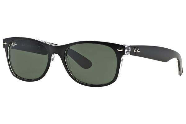 Aurinkolasit Ray-Ban New Wayfarer Color Mix RB2132 6052 Kulmikkaat Musta