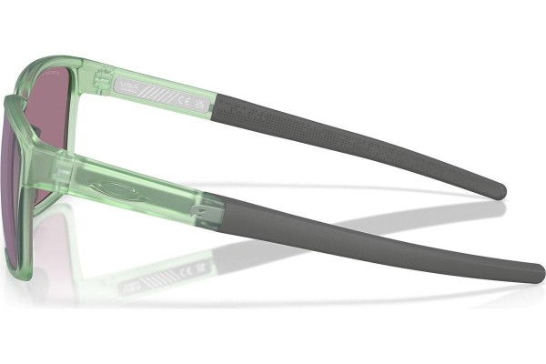 Okulary przeciwsłoneczne Oakley OO9430 943002 Kwadratowe Zielone