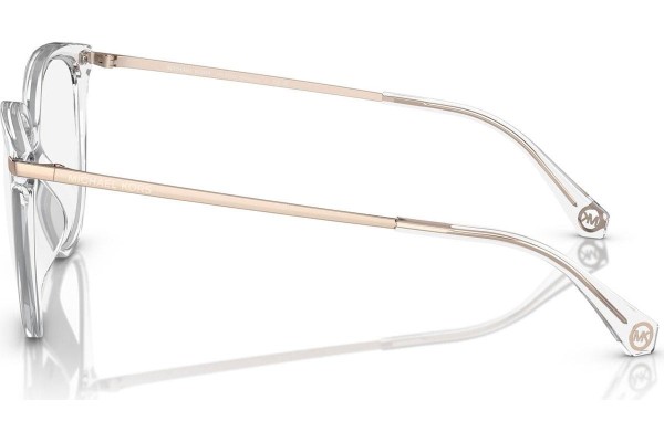 Okulary korekcyjne Michael Kors Westport MK4106U 3255 Okrągłe Przezroczyste