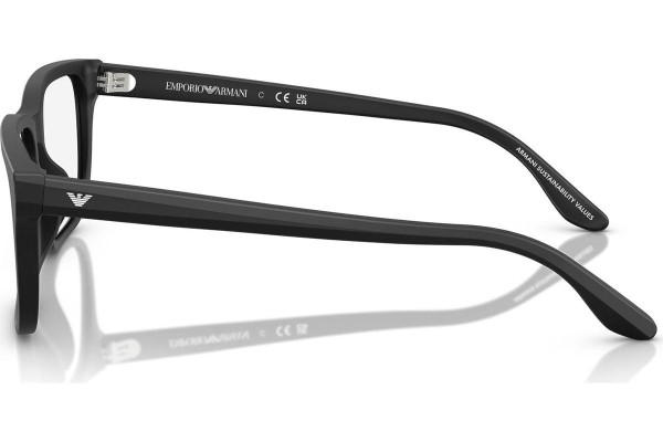 Ochelari Emporio Armani EA3250U 5017 Pătrați Negri