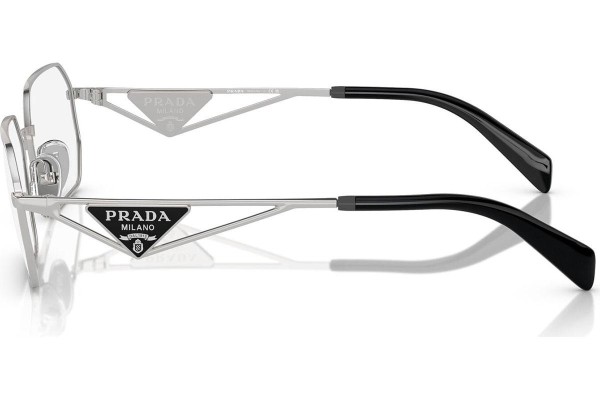 Очила Prada PRA53V 1BC1O1 Правоъгълни Сребърна