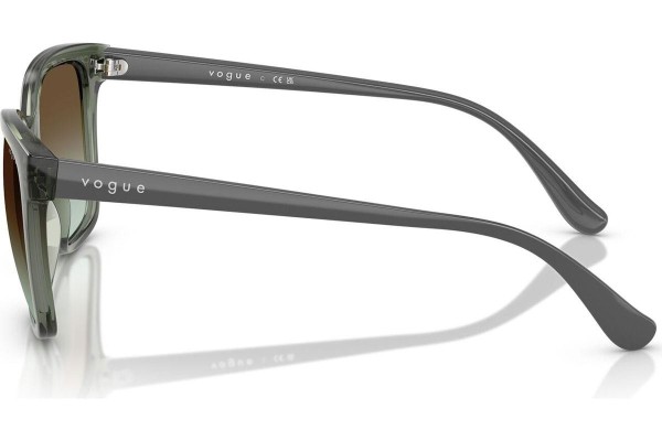 Okulary przeciwsłoneczne Vogue Eyewear VO5426S 3086E8 Kocie oczy Zielone