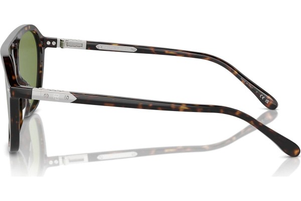 Okulary przeciwsłoneczne Ralph Lauren RL8219U 50034E Flat Top Havana