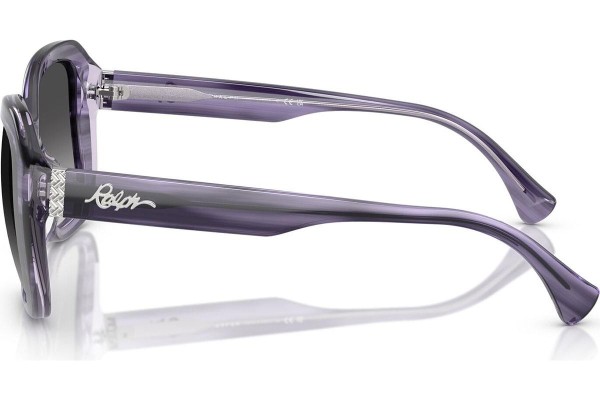 Okulary przeciwsłoneczne Ralph by Ralph Lauren RA5321U 62218G Kwadratowe Fioletowe