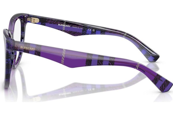 Okulary korekcyjne Burberry BE2415 4113 Kwadratowe Fioletowe