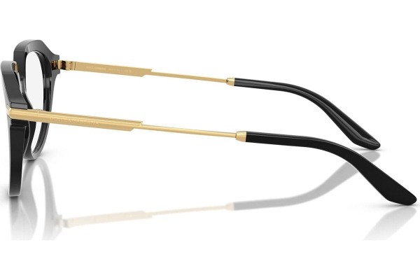 Okulary korekcyjne Dolce & Gabbana DG3402 501 Okrągłe Czarne