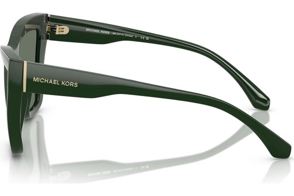 Okulary przeciwsłoneczne Michael Kors Dubai MK2211U 40063H Kocie oczy Zielone