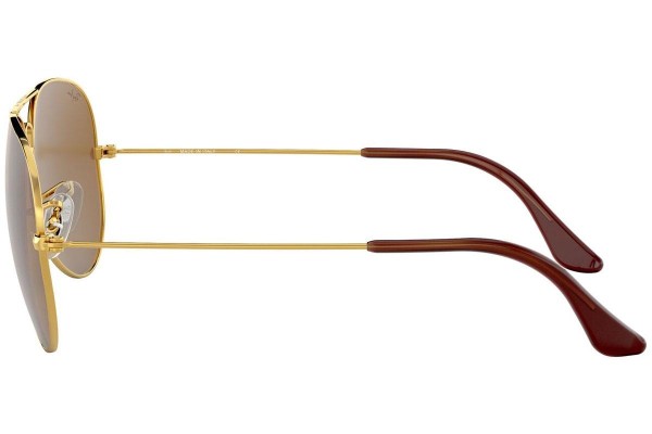 Okulary przeciwsłoneczne Ray-Ban Aviator Classic RB3025 001/33 Pilotki (Aviator) Złote