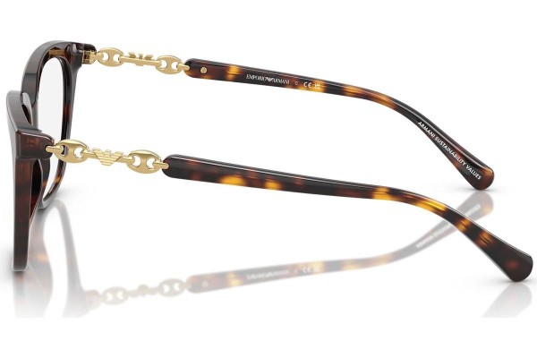 Okulary korekcyjne Emporio Armani EA3248 5026 Kwadratowe Havana