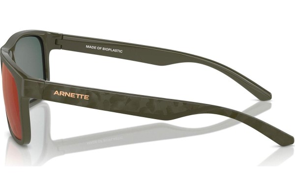 Okulary przeciwsłoneczne Arnette AN4341 28546Q Kwadratowe Zielone