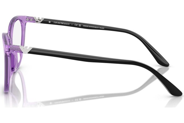 Ochelari Emporio Armani EA3249U 6197 Pătrați Violeți