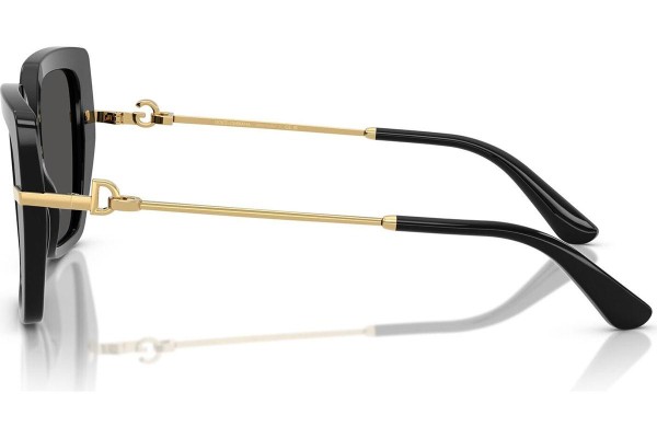 Okulary przeciwsłoneczne Dolce & Gabbana DG4474 501/87 Kwadratowe Czarne