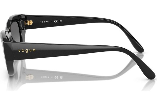 Слънчеви очила Vogue Eyewear VO5616S W44/11 Око на котка Черна