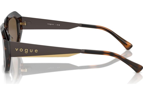 Слънчеви очила Vogue Eyewear VO5554S W65673 Правоъгълни Хавана