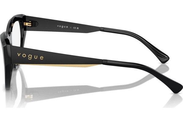 Очила Vogue Eyewear VO5560 W44 Око на котка Черна