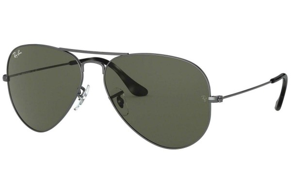 Okulary przeciwsłoneczne Ray-Ban Aviator RB3025 919031 Pilotki (Aviator) Szare