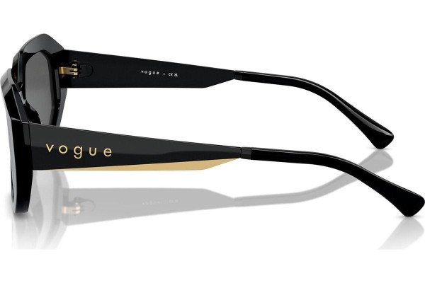 Слънчеви очила Vogue Eyewear VO5554S W44/87 Правоъгълни Черна