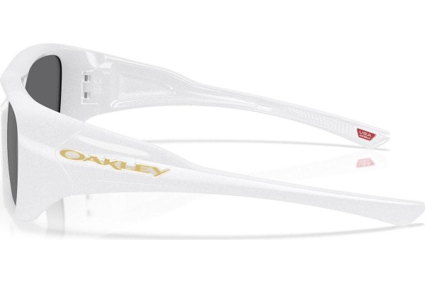 Okulary przeciwsłoneczne Oakley OO9492 949202 Prostokątne Białe