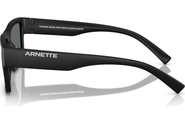 Okulary przeciwsłoneczne Arnette AN4344 290081 Polarized Kwadratowe Czarne