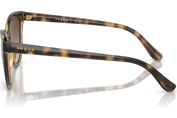 Okulary przeciwsłoneczne Vogue Eyewear VO5496SI W65613 Kocie oczy Havana