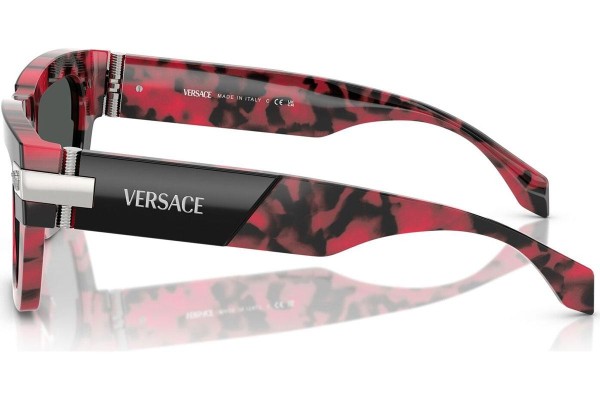 Ochelari de soare Versace VE4464F 545787 Pătrați Negri