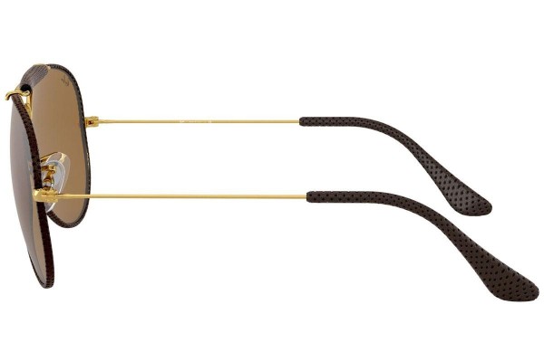 Okulary przeciwsłoneczne Ray-Ban Aviator Craft RB3422Q 9041 Pilotki (Aviator) Brązowe