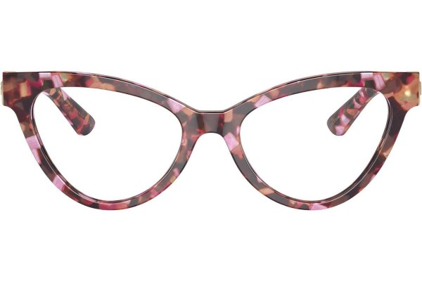 Okulary korekcyjne Dolce & Gabbana DG3394 3440 Kocie oczy Havana