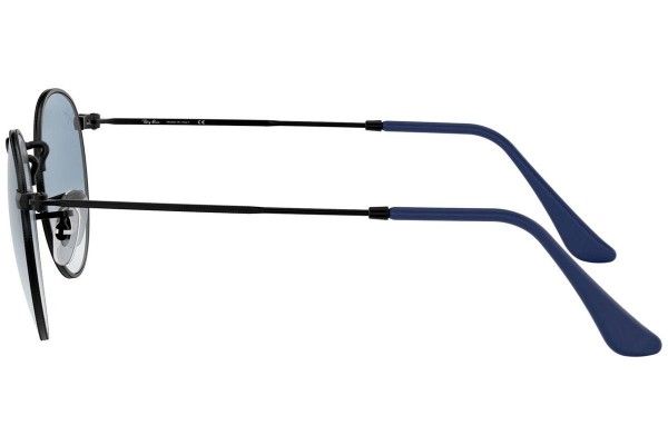 Okulary przeciwsłoneczne Ray-Ban Round Metal Metal RB3447 006/3F Okrągłe Czarne