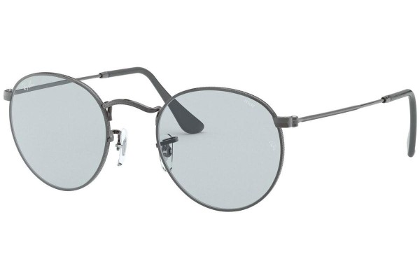 Napszemüvegek Ray-Ban Round Metal RB3447 004/T3 Kerek Szürke