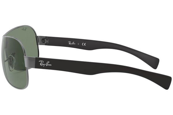 Okulary przeciwsłoneczne Ray-Ban RB3471 004/71 Pojedyncze | Shield Srebrne