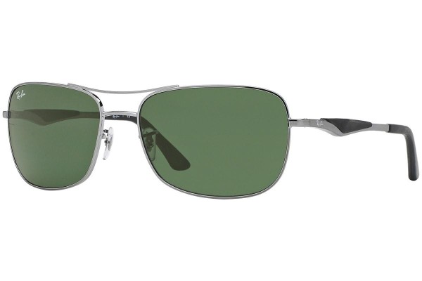 Okulary przeciwsłoneczne Ray-Ban RB3515 004/71 Pilotki (Aviator) Srebrne