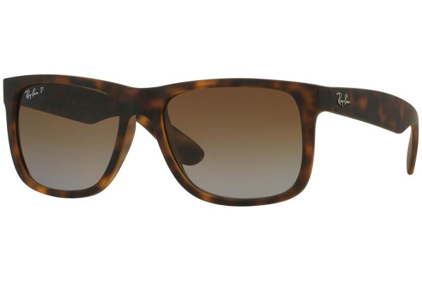 Napszemüvegek Ray-Ban Justin Classic Havana Collection RB4165 865/T5 Polarized Szogletes Havana