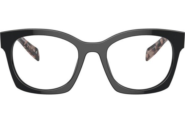 Okulary korekcyjne Prada PRA05V 13P1O1 Kwadratowe Czarne