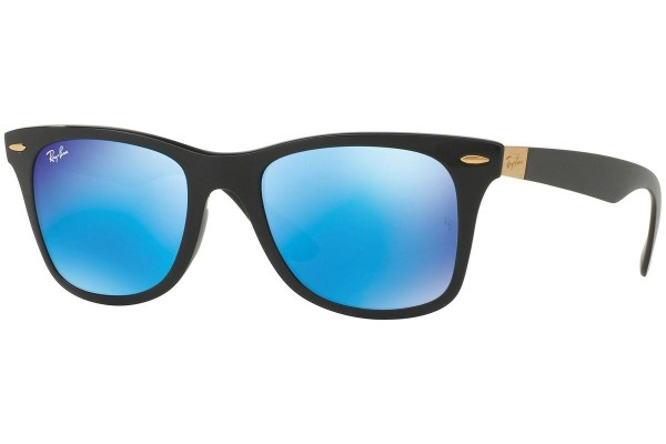 Okulary przeciwsłoneczne Ray-Ban Wayfarer Liteforce RB4195 631855 Kwadratowe Czarne