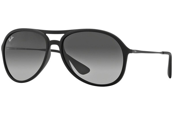 Okulary przeciwsłoneczne Ray-Ban Alex RB4201 622/8G Pilotki (Aviator) Czarne