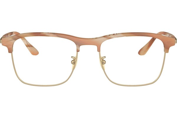 Okulary korekcyjne Giorgio Armani AR7262 6067 Kwadratowe Brązowe