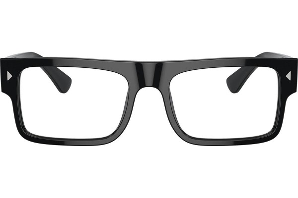 Okulary korekcyjne Prada PRA01V 16K1O1 Kwadratowe Czarne