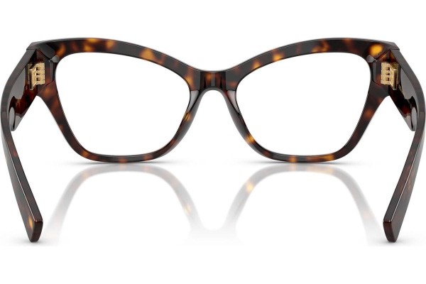 Okulary korekcyjne Dolce & Gabbana DG3404 502 Kwadratowe Havana