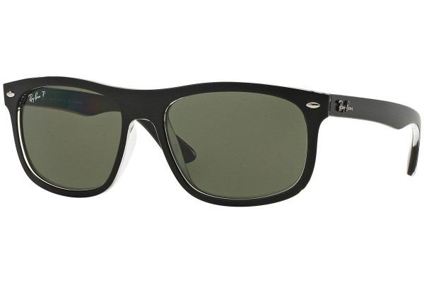 Okulary przeciwsłoneczne Ray-Ban RB4226 60529A Polarized Kwadratowe Czarne