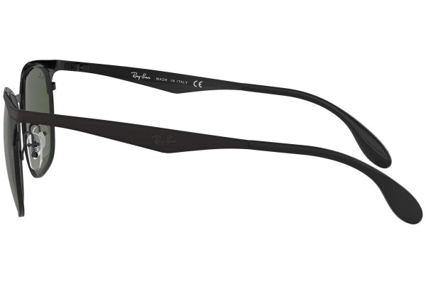 Okulary przeciwsłoneczne Ray-Ban RB3538 186/71 Browline Czarne
