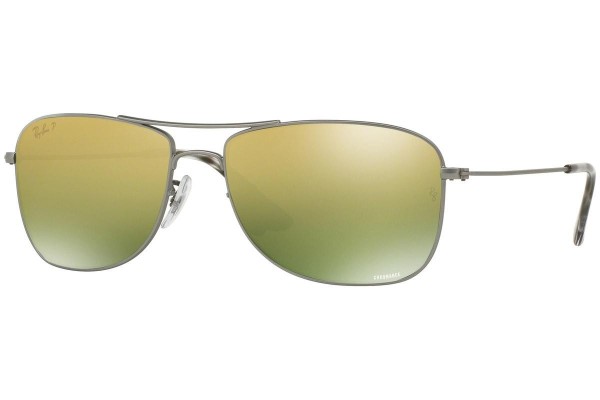 Okulary przeciwsłoneczne Ray-Ban Chromance Collection RB3543 029/6O Polarized Pilotki (Aviator) Szare