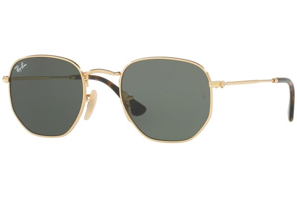 Napszemüvegek Ray-Ban Hexagonal Flat Lenses RB3548N 001 Kerek Arany