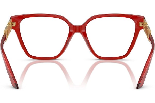 Glasses Versace VE3358B 5476 Prostokątne Czerwone