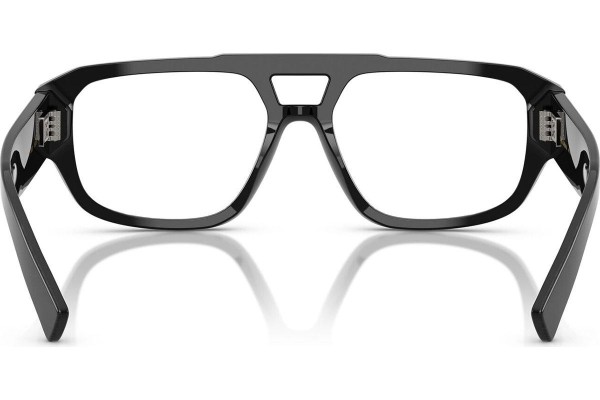 Okulary korekcyjne Dolce & Gabbana DG3406 2820 Kwadratowe Czarne
