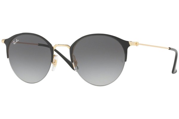 Okulary przeciwsłoneczne Ray-Ban RB3578 187/11 Okrągłe Czarne
