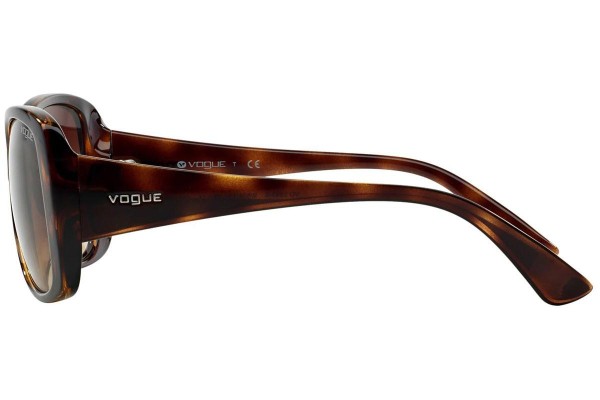 Okulary przeciwsłoneczne Vogue Eyewear Light and Shine Collection VO2843S W65613 Oversize Havana