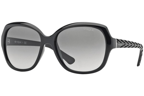 Okulary przeciwsłoneczne Vogue Eyewear VO2871S W44/11 Oversize Czarne