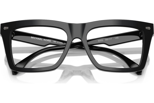 Glasses Michael Kors MK4128U 3005 Kwadratowe Czarne